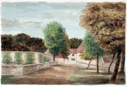 Approach from Abbey Park