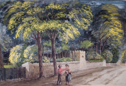 Approaching Turvey from Bedford